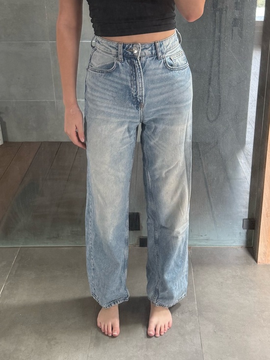 Divided Denim - Divided Light Blue Wide-Leg High-Rise Jeans
